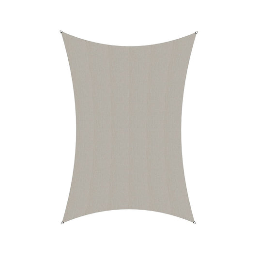 Coolaroo Shade Sail - 5 x 3m - Shell - Commercial Grade - 95% UV Block