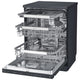 LG QuadWash Freestanding Dishwasher XD3A15MB Matte Black Auto Open Drying – view 3