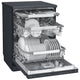 LG QuadWash Freestanding Dishwasher XD3A15MB Matte Black Auto Open Drying – view 6