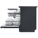 LG QuadWash Freestanding Dishwasher XD3A15MB Matte Black Auto Open Drying – view 7