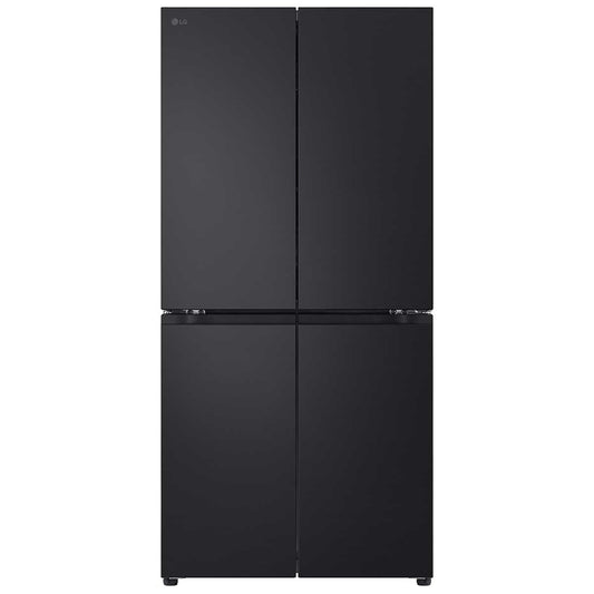 LG 530L Slim French Door Fridge Matte Black GF-B505MBL