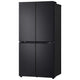 LG 530L Slim French Door Fridge Matte Black GF-B505MBL – view 2