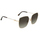 Jimmy Choo Amora/F/SK Women's Sunglasses Gold Copper – view 3