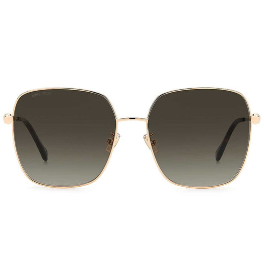 Jimmy Choo Amora/F/SK Women's Sunglasses Gold Copper – view 2 - Auzzistore