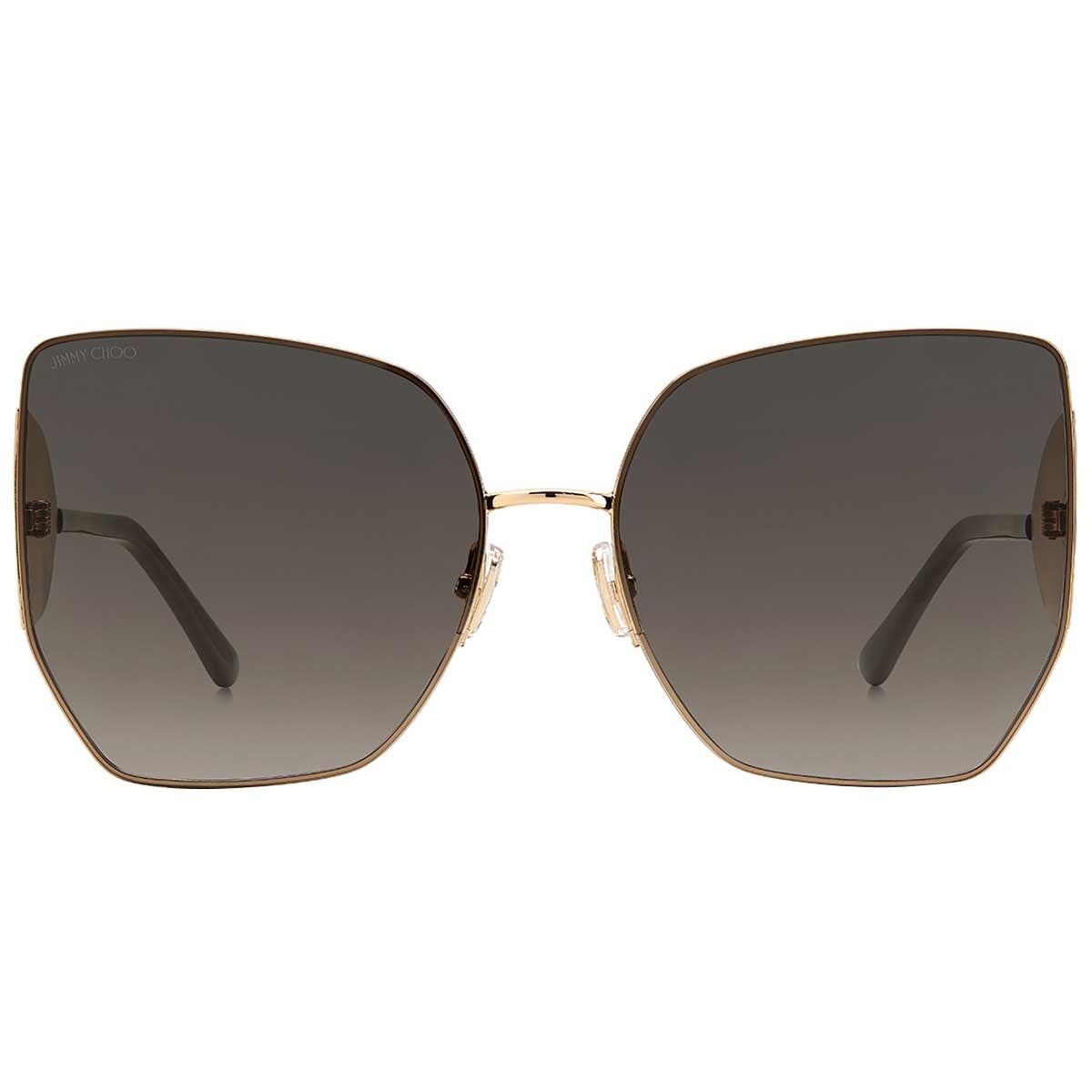 Jimmy Choo River/S Women's Sunglasses Gold Mud