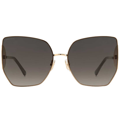 Jimmy Choo River/S Women's Sunglasses Gold Mud