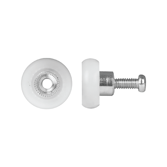 Rolltrak Convex Roller - 19mm - Acetal - 8kg Load Rate - Auzzistore