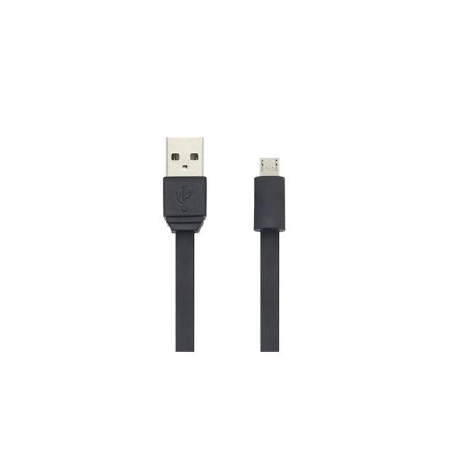 MOKI King Size Micro-USB SynCharge Cable - 3mt/10ft Black