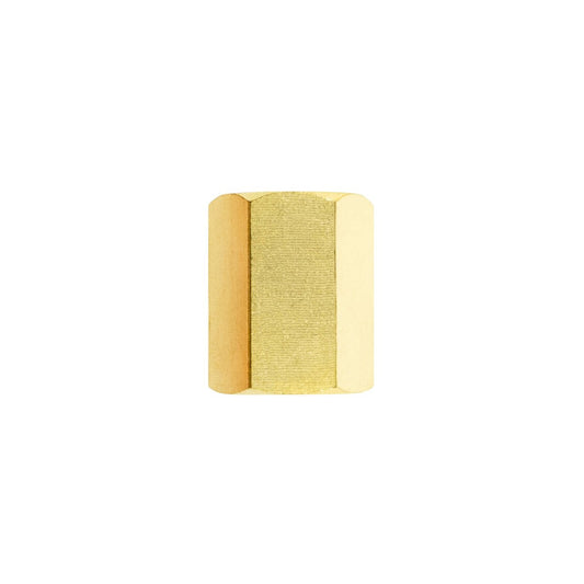 Jflex 1/4 BSP Female Hexagon Sleeve - Brass Fitting - 17mm x 26mm - Durable Connections - Auzzistore