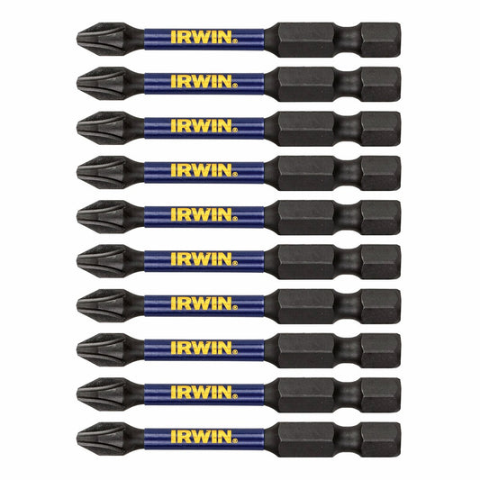 Irwin Impact Pro Performance - 57mm - 10 Pack - High Strength - Magnetised Tips – view 2 - Auzzistore