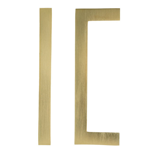 Taskmaster 96mm Brushed Brass Square Handle 10 Pack - Easy Install - Modern Design – view 2