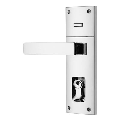 Gainsborough Trilock Contemporary Leverset - 60mm - Zinc - Bright Chrome