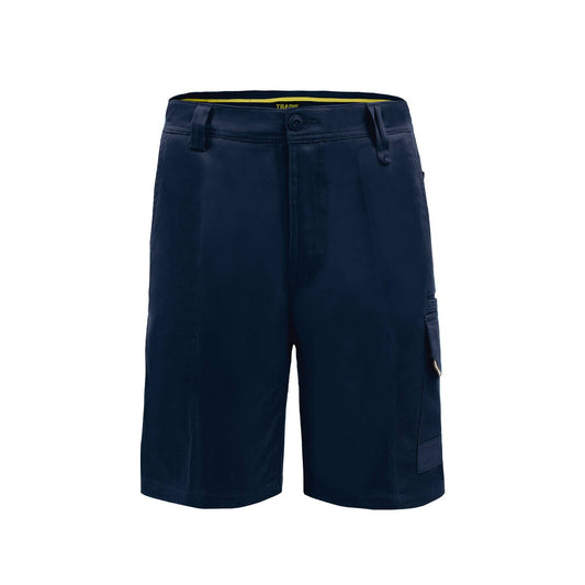Tradie Core Cargo Shorts 97 - Navy - Flex Fabric - No Ouch Crouch - 500mm x 520mm x 15mm