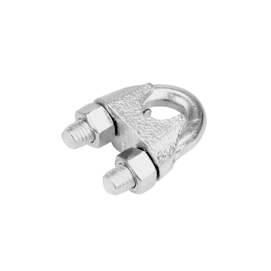 Pinnacle 8mm Galvanised Wire Rope Grip 2 Pack - High Corrosion Resistance - Auzzistore