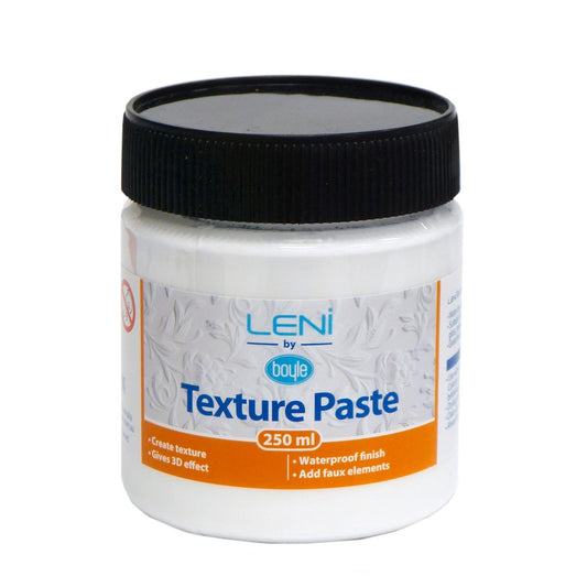 Boyle Leni Texture Paste 250ml Water Based Flexible Durable