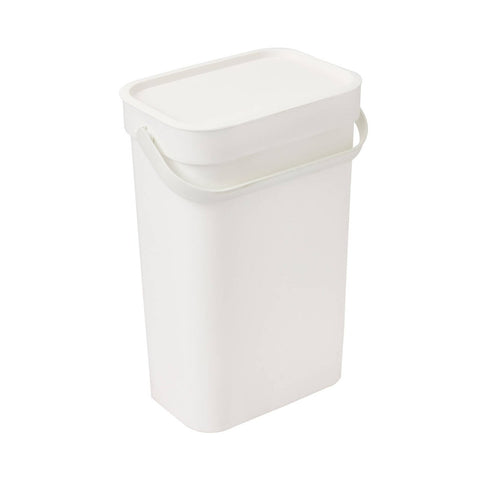 Ezystorage 9L White Revida Modular Bin - 258D x 187W x 345H mm - Versatile Waste Management - Auzzistore