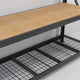 Rack It Shelf Support Brace 420mm Steel 400kg Capacity Black