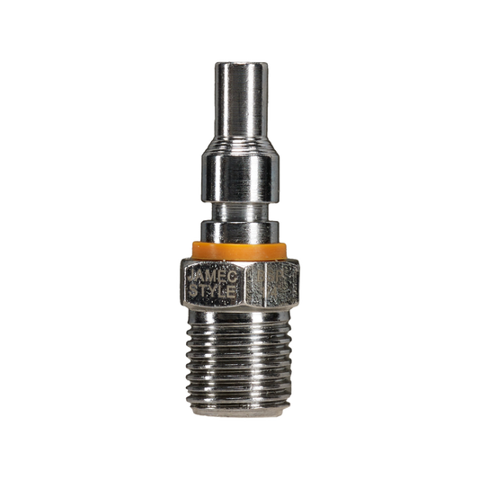 Powerfit Jamec Style 1/4" Male Plug - Steel - 150 PSI - Auzzistore