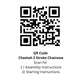Cheetah 12" Chainsaw - 25.4cc 2-Stroke Engine - Lightweight - 250mm Cutting Capacity