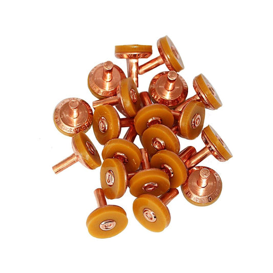 Fix A Tap Delaware Tap Valve 20 Pack - G1/2" Inlet - 19mm Diameter - Orange - Auzzistore