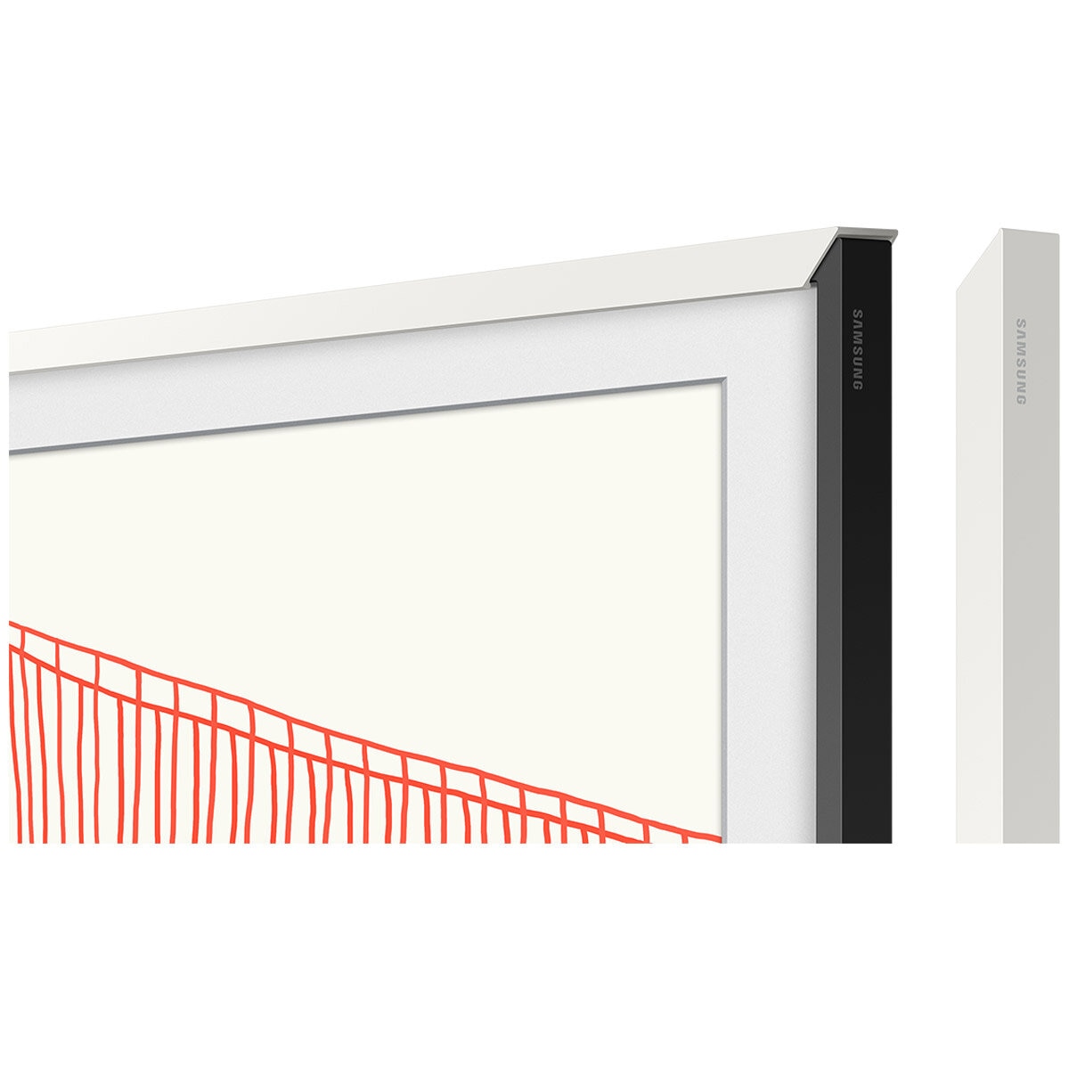 Samsung 75 Inch The Frame TV Customisable Bezel White VG-SCFA75WTBRU