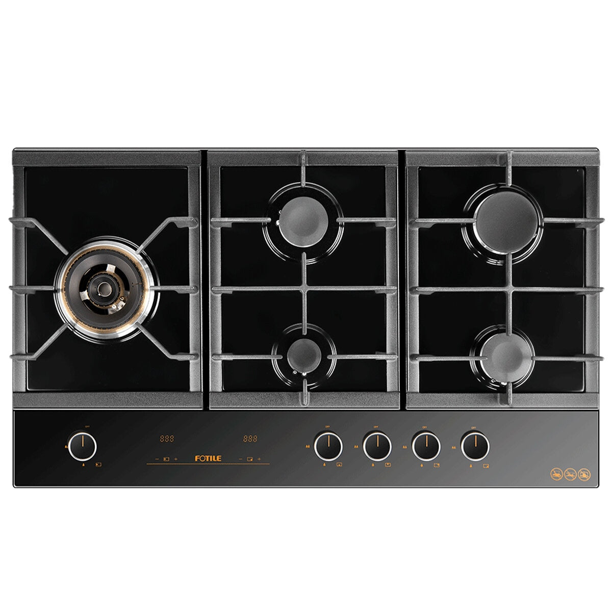 FOTILE 5 Burner Glass Cooktop GLG90505