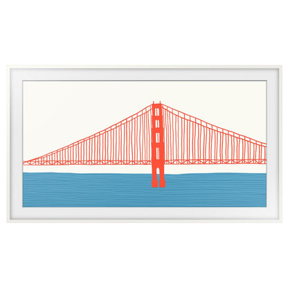 Samsung 50 Inch The Frame TV Customisable Bezel - Magnetic Slim Frames