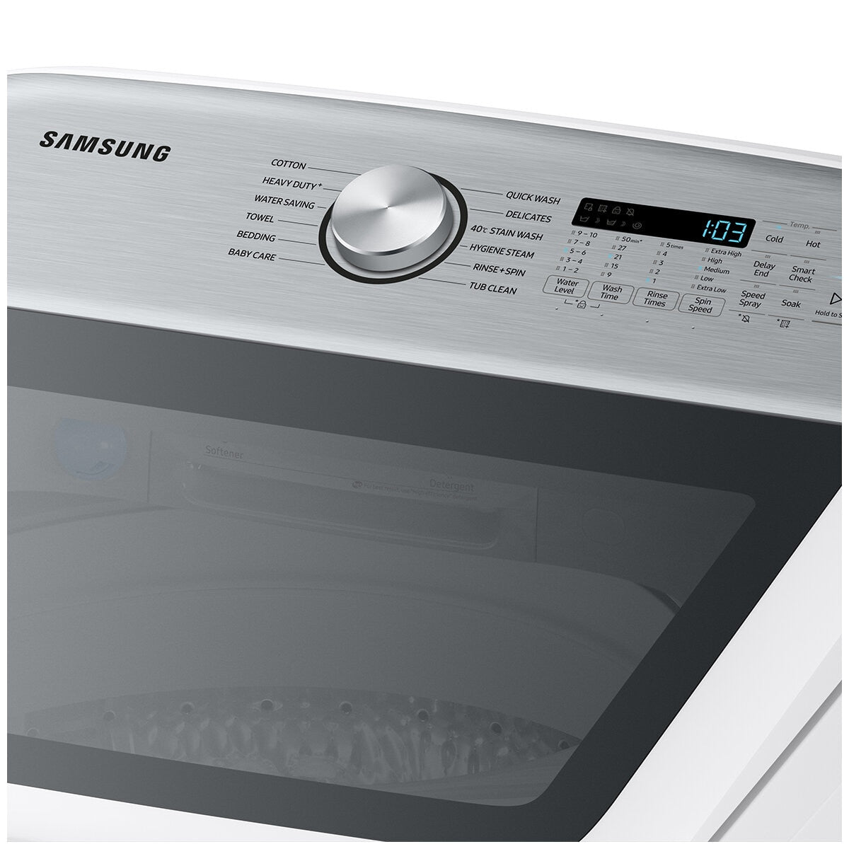 Samsung 12kg Top Load Washer White WA12A8376GW