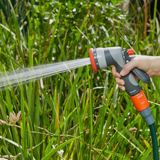 Pope Thumper Hand Spray - 130mm - Metal - 7 Watering Patterns – view 2 - Auzzistore