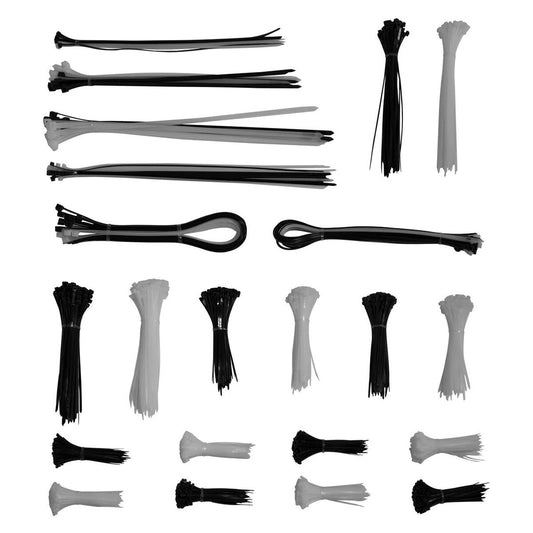 Powerhouse PC Heavy Duty Multi-Purpose Cable Tie 1600 Pieces - Auzzistore