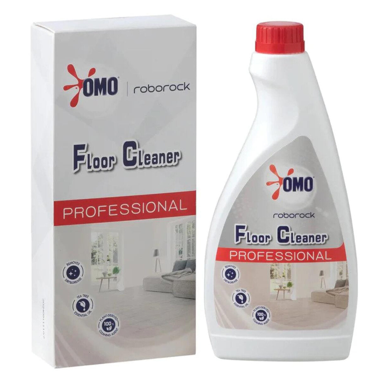 Roborock Flexi Pro Wet And Dry Vacuum RR-WD3D1A02-09 -WHT With 3 x OMO Cleaner