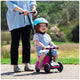 SmarTrike Xtend 3-in-1 Ride-On – Adjustable Kids Scooter & Balance Bike in Pink – view 7