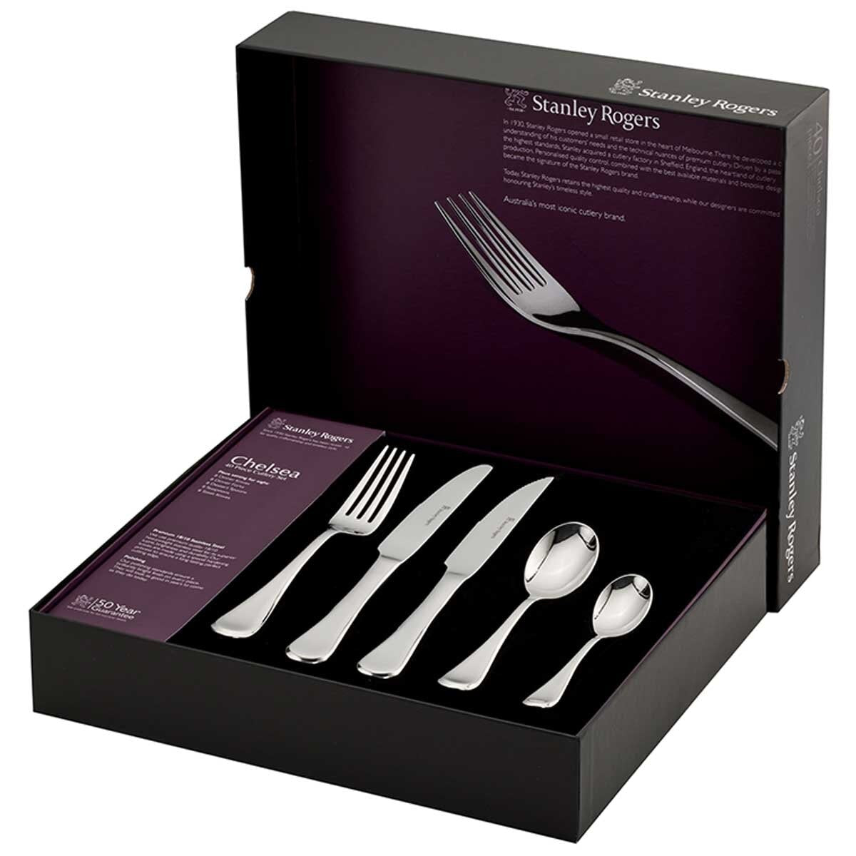Stanley Rogers Chelsea Cutlery Set 40 Piece