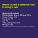 Bunji Nanna S Lamb Saltbush Stew Treat 400g - Natural Ingredients - Easy Digestion