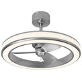 Artika Quiet Edwin LED Ceiling Fan With Remote FAN-SUR-C6SL Brushed Nickel