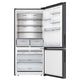 Hisense 500L PureFlat Bottom Mount Refrigerator Dark Steel HRBM500TBW – view 3