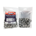 Grunt 12mm Stainless Steel Webbing Grommets 50 Pack Durable Repair