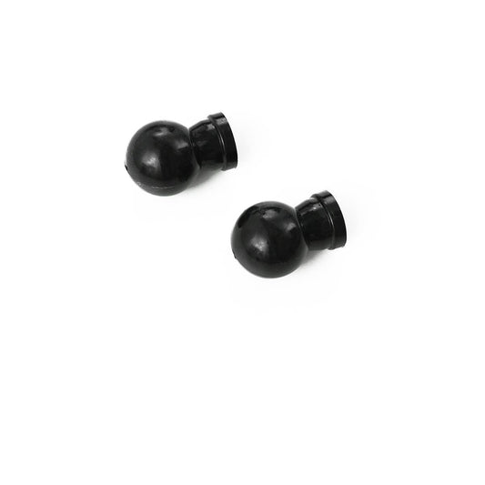 Windoware Black Pvc Ball Finial - 20mm - Black - 2 Pack - Durable - Auzzistore