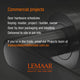 Lemaar Push Plate 300 x 100 x 2mm Satin Stainless Steel DDA Compliant