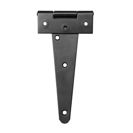 Pinnacle 200mm Black Scotch Tee Hinge - Steel - 2 Pack - Heavy Duty