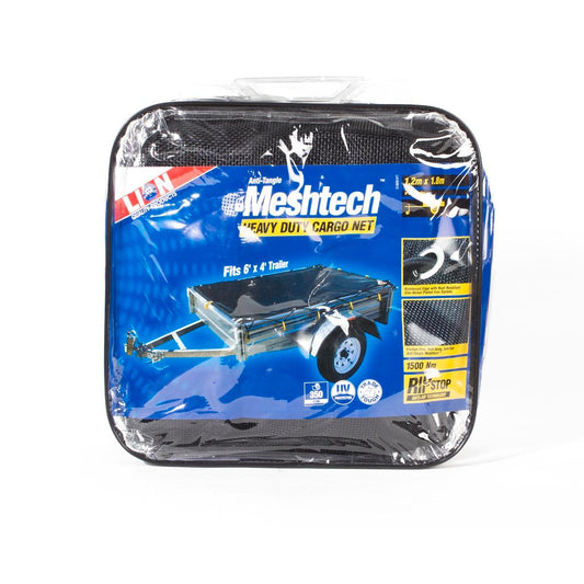Lion Heavy Duty Meshtech Cargo Net 1.8 x 1.2m PVC UV Stabilised