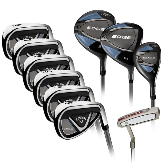 Callaway Edge Graphite Men’s 10-piece Right Handed Regular Flex Golf Club Set - Auzzistore