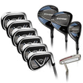 Callaway Edge 10-Piece RH Regular Flex Golf Club Set Graphite Black Blue