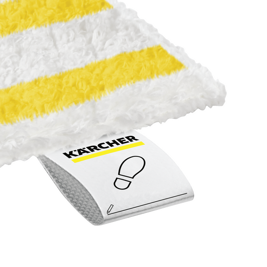 Karcher Universal Floor Cloth Set - 2 Pack - 115mm x 345mm - Microfibre – view 2