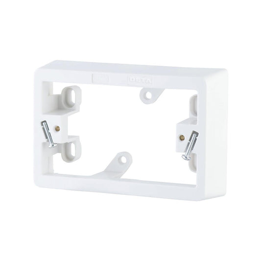 Deta Standard Mounting Block 5 Pack 34mm Deep ABS Trade Pack - Auzzistore