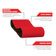 Diablo Abrasive Belt 75 x 457mm 80 Grit Zirconium Blend 5 Pack