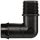 Toro 19mm Male Poly Threaded Elbow 15mm Size Polypropylene Durable