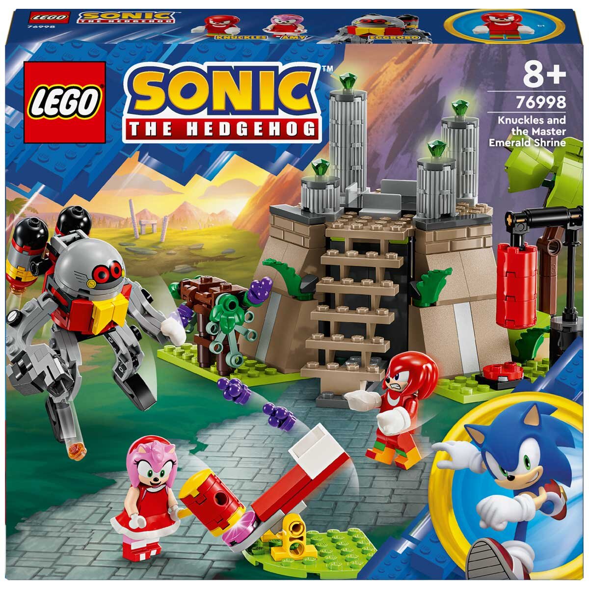 LEGO Sonic the Hedgehog Knuckles And The Master Emerald Shrine 76998