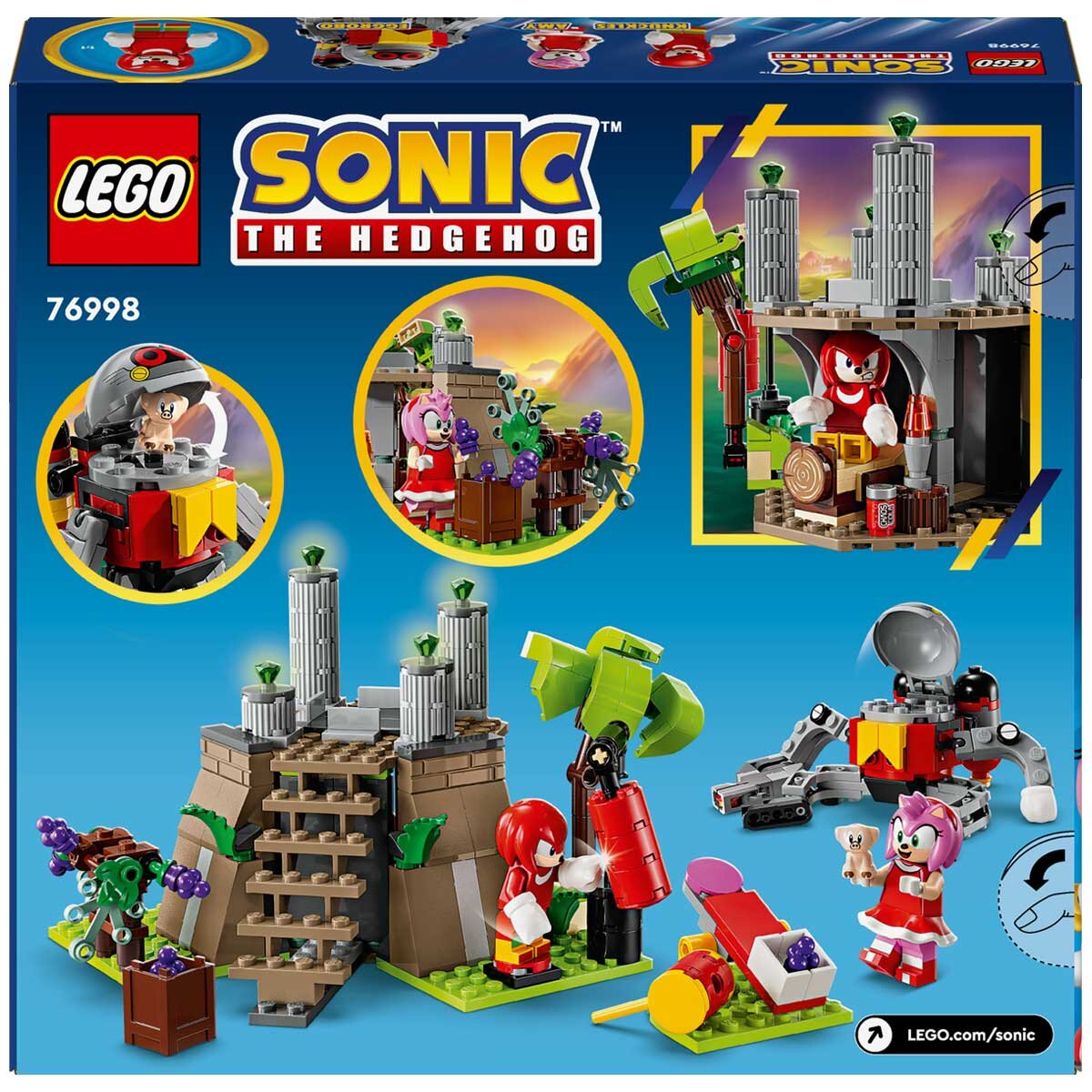 LEGO Sonic the Hedgehog Knuckles And The Master Emerald Shrine 76998