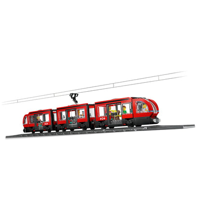 LEGO City Downtown Tram And Station Toy Set 60423